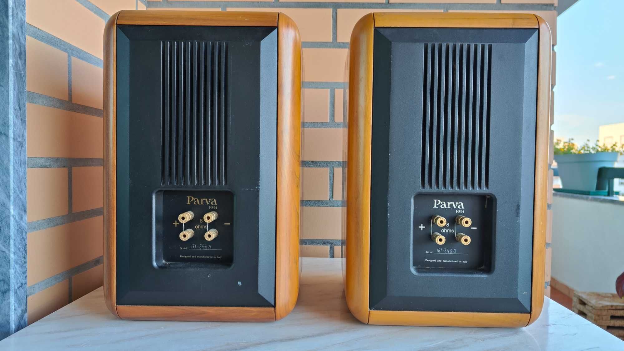 Par Colunas - High-End - Sonus Faber - Parva FM4 - Muito Bom Estado