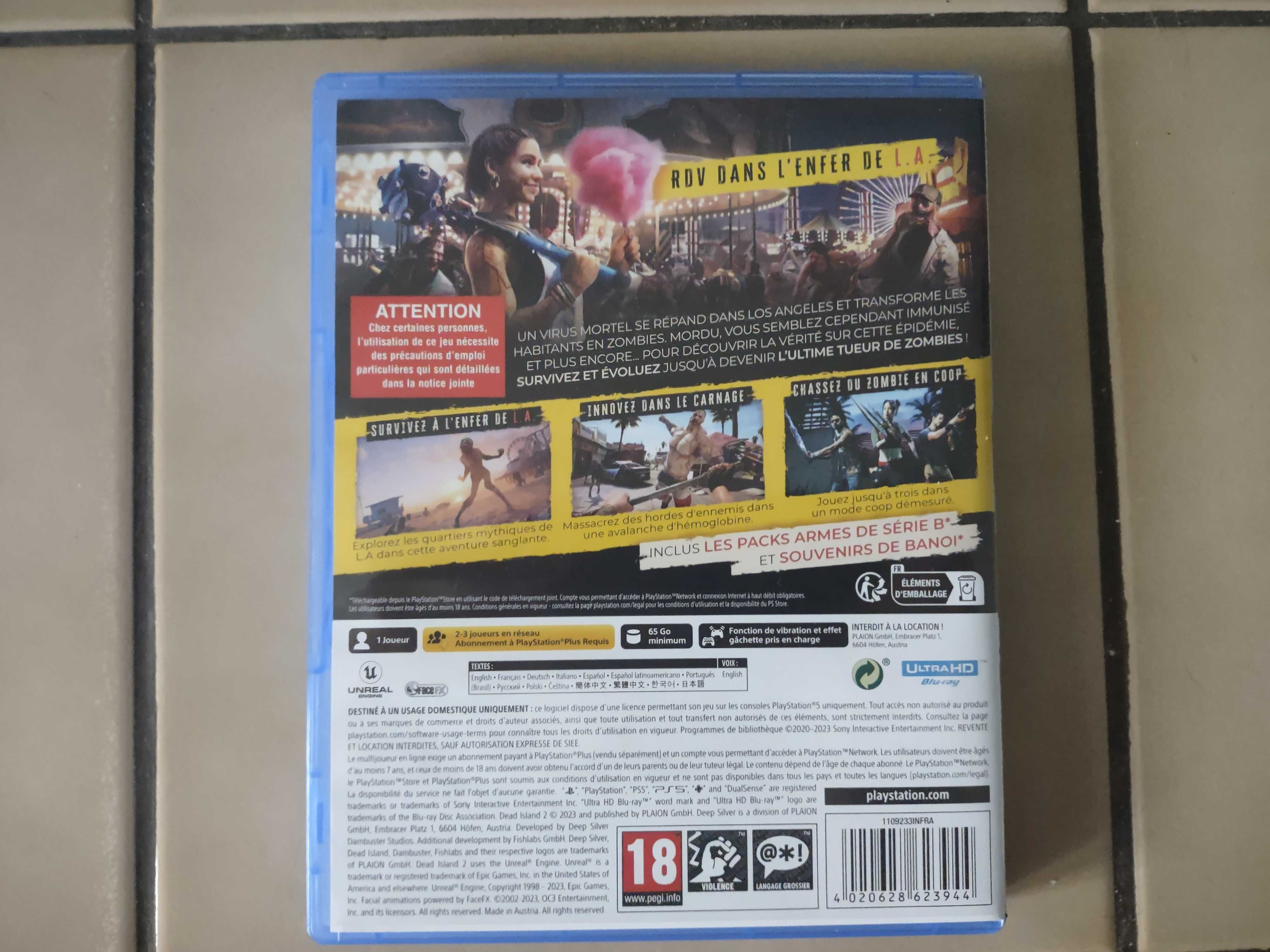 Dead Island 2 Wersja PS5 Polskie napisy PL *Jak Nówka*