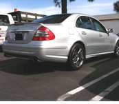 AILERON LIP SPOILER TRASEIRO MERCEDES W211 AMG 02-06