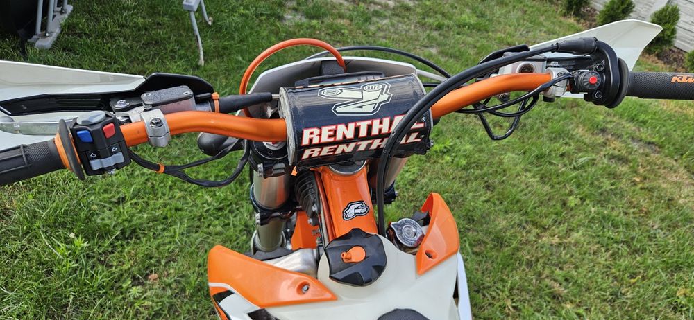 Ktm exc-f 250 wtrysk, rozrusznik. Zarejestrowany ubezpieczony