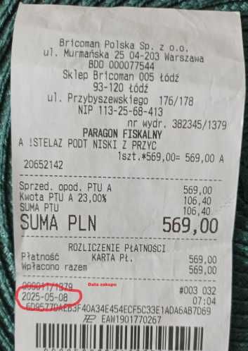 Stelaż WC RAVAK nowy NISKI