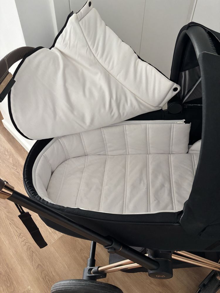 CYBEX - PRIAM Rose Gold - Ovinho+Alcofa+Cadeira