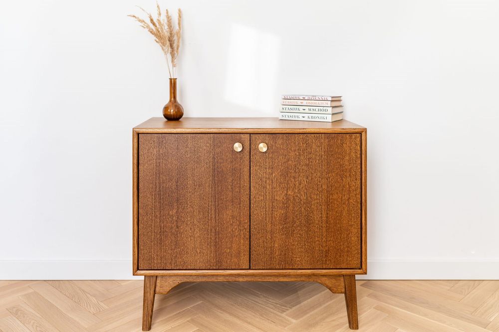 Komoda Unstad mid-century modern vintage skandynawska