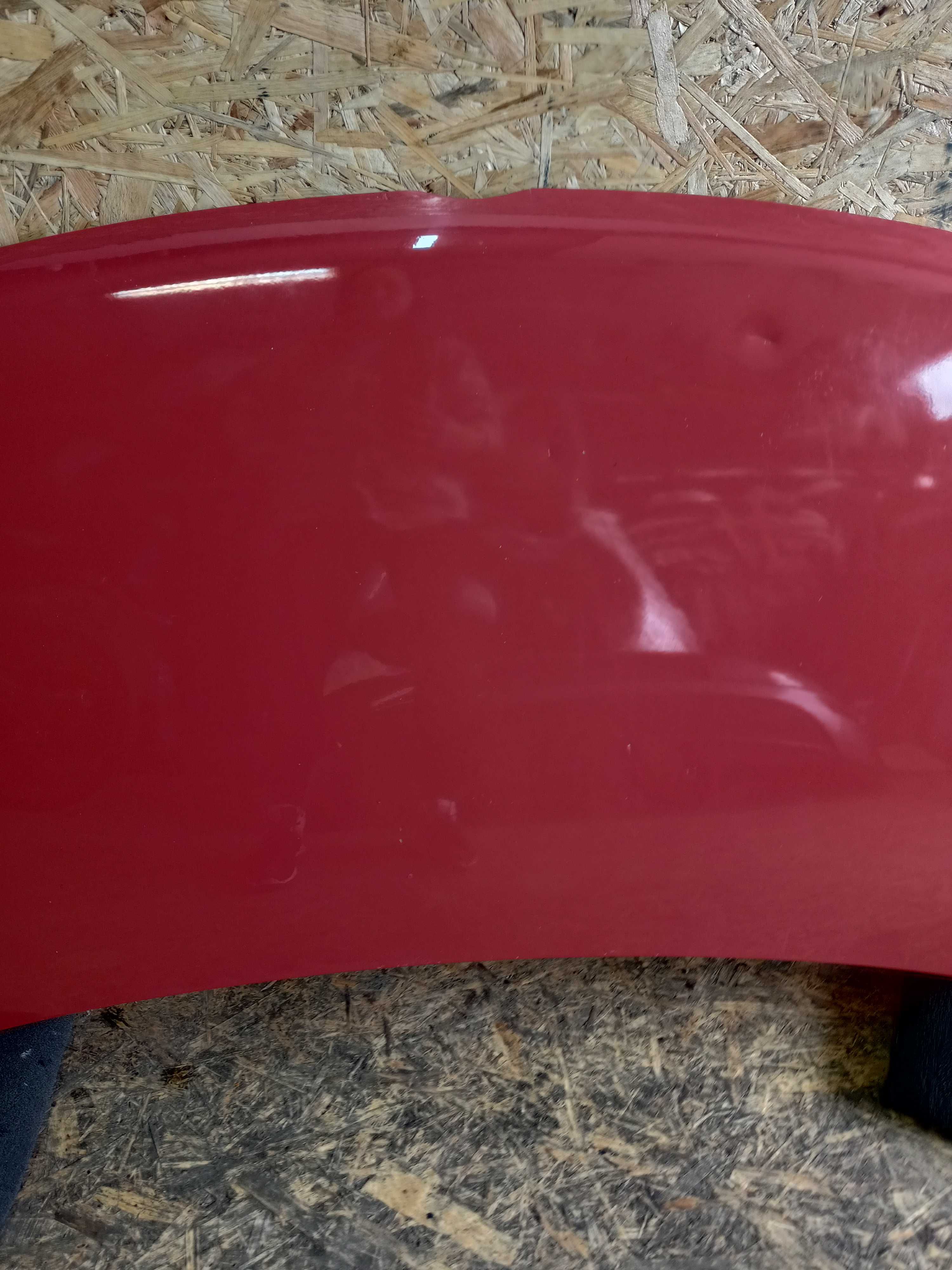 Fiat Panda 2 maska przód przednia kolor czerwony oryginał demontaż