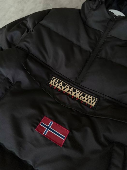 Теплий анорак Napapijri Зима. ТОП якість. Зимова куртка Напапири