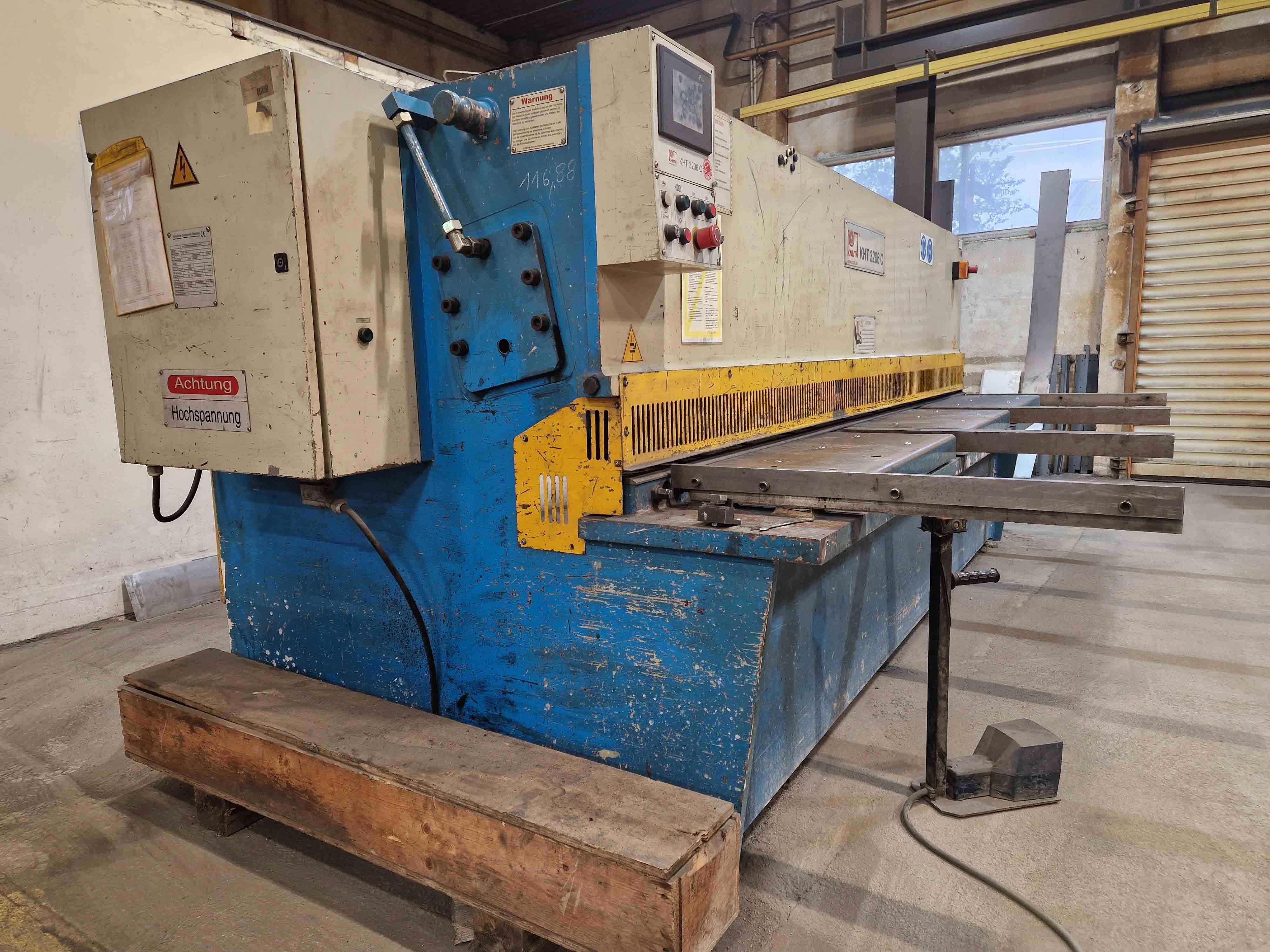 Nożyce gilotynowe - hydrauliczne - KNUTH KHT 3206 C