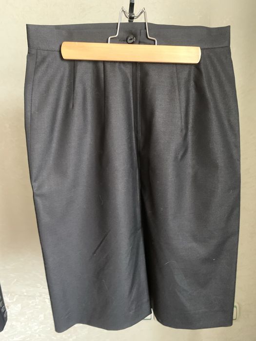 Жіночий костюм, юбка-жакет, вовна, р. S