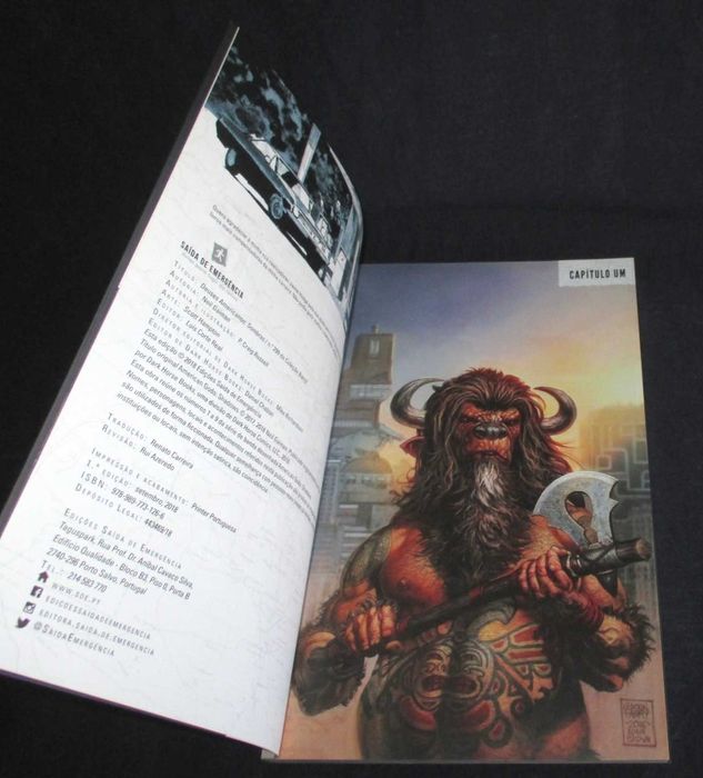 Livro BD Deuses Americanos Sombras