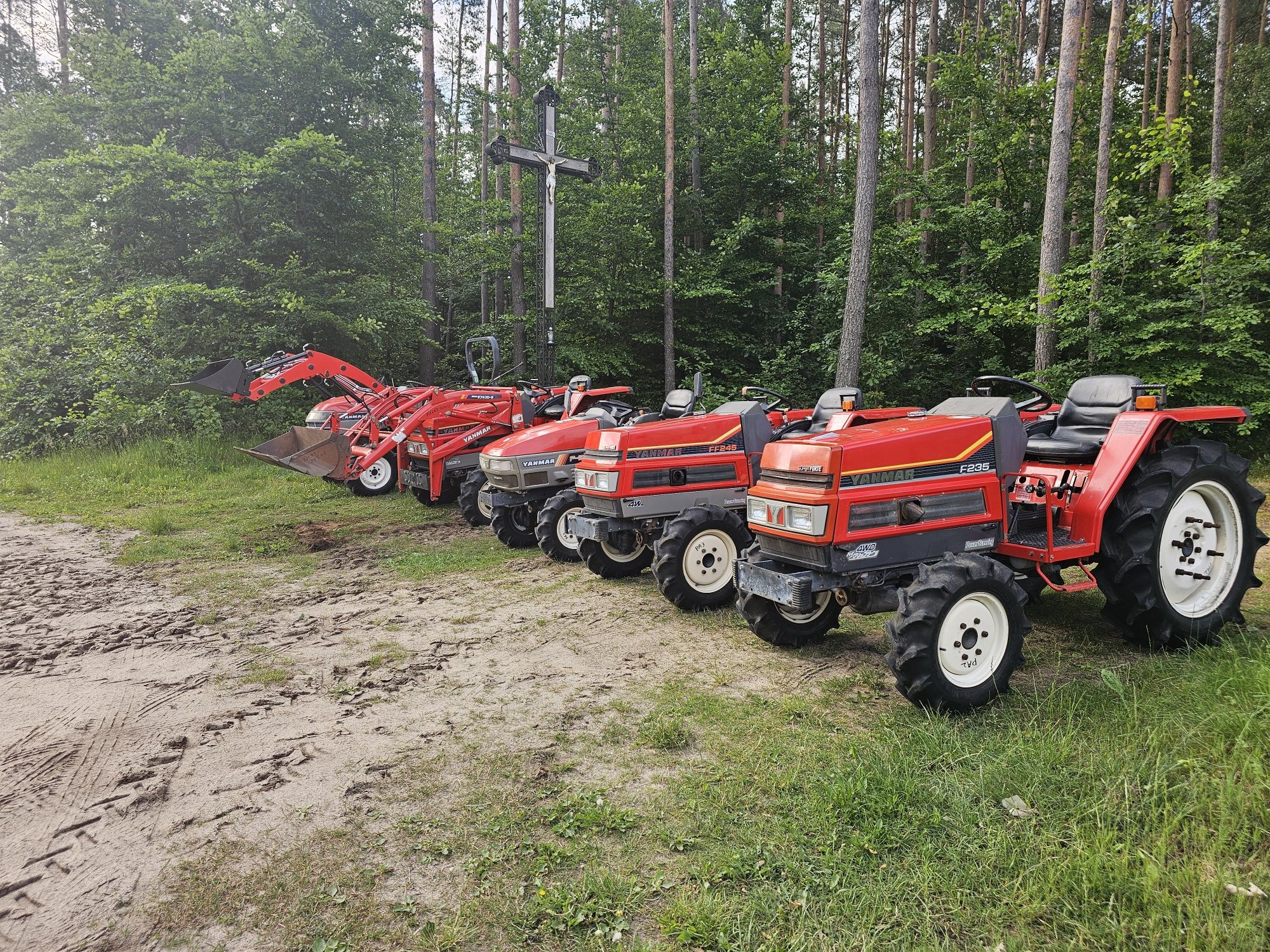 Traktortraktorek ciągnik ciągniczek ogrodowy Yanmar RS 27