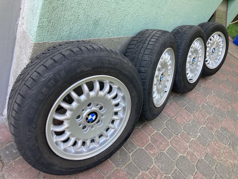 Koła alu zima 15" bmw e36 e46 bardzo lekkie, stan ideał