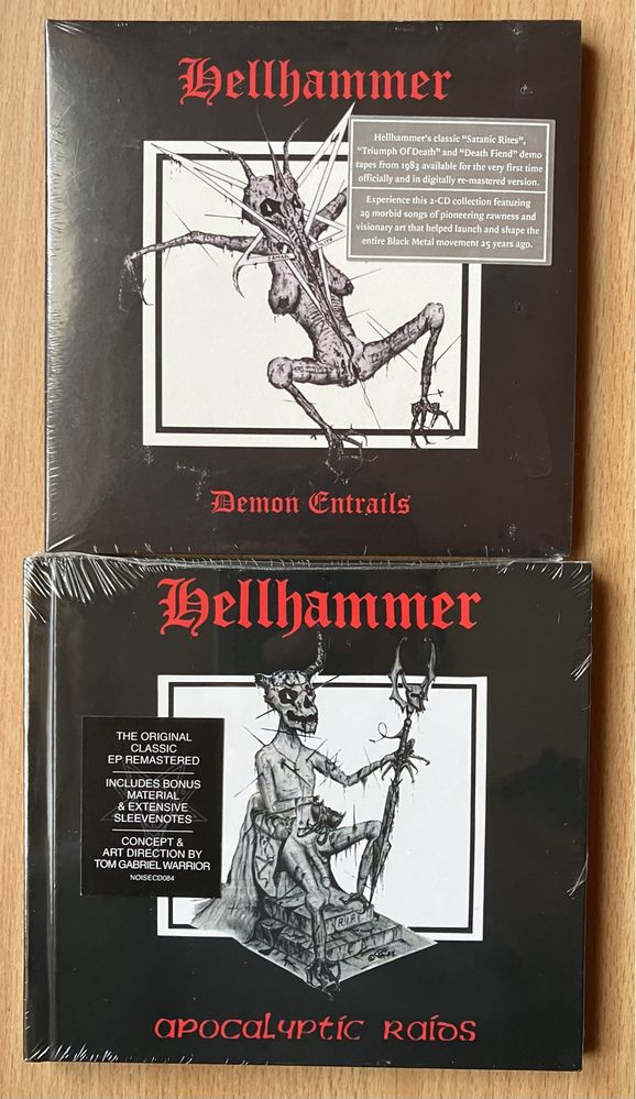 HELLHAMMER - Demon Entrails (2CD), Apocalyptic Raids
