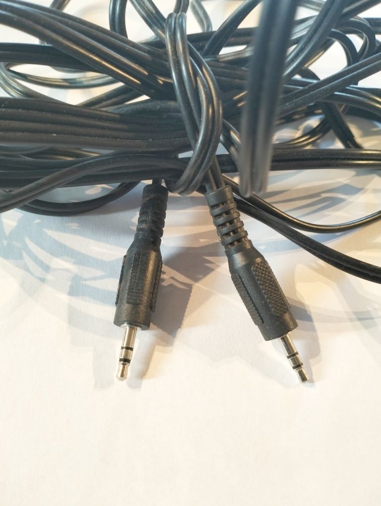 Kabel audio 5 m AUX mini Jack - mini Jack 3,5 mm