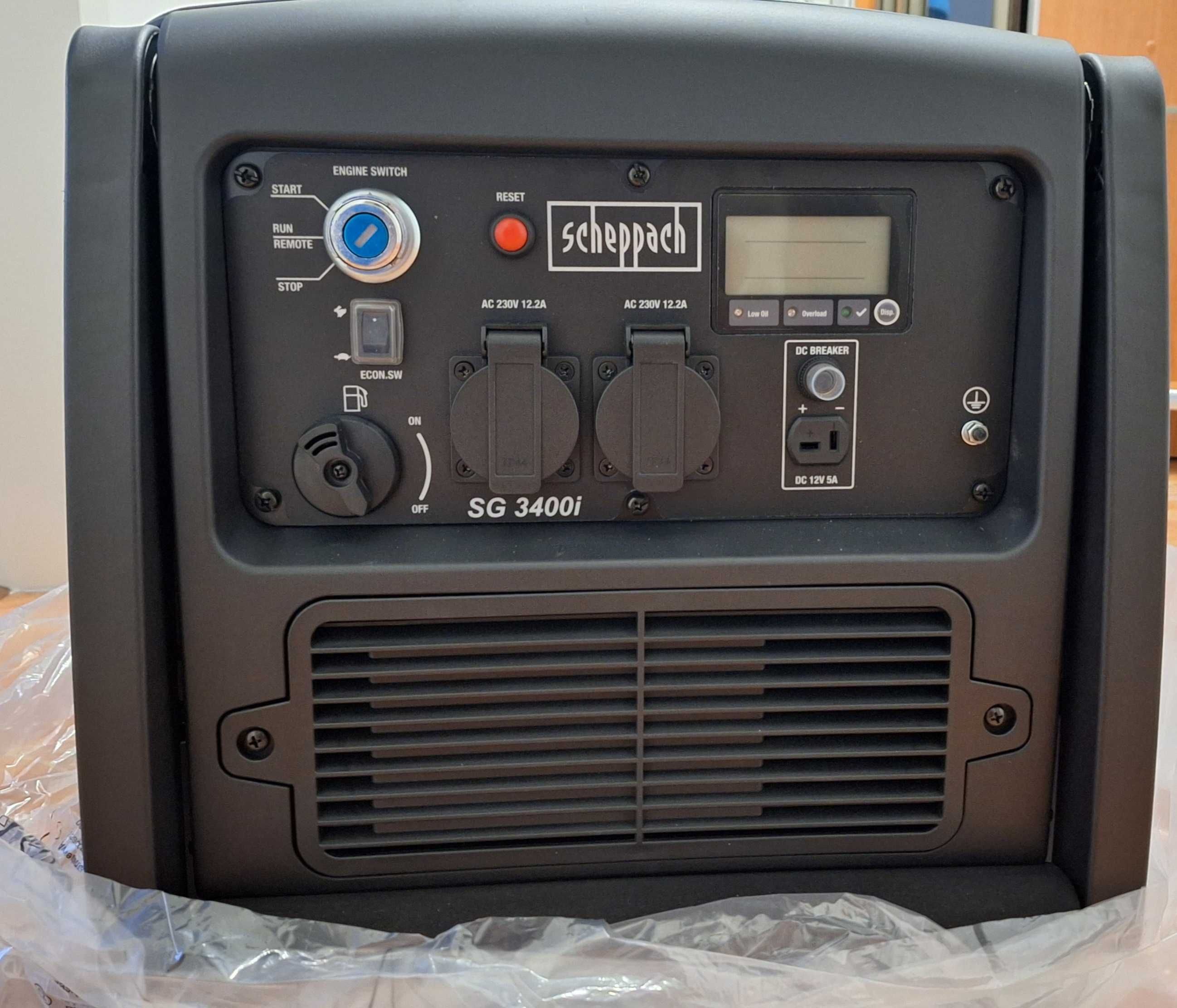 Інверторний генератор Scheppach SG3400i