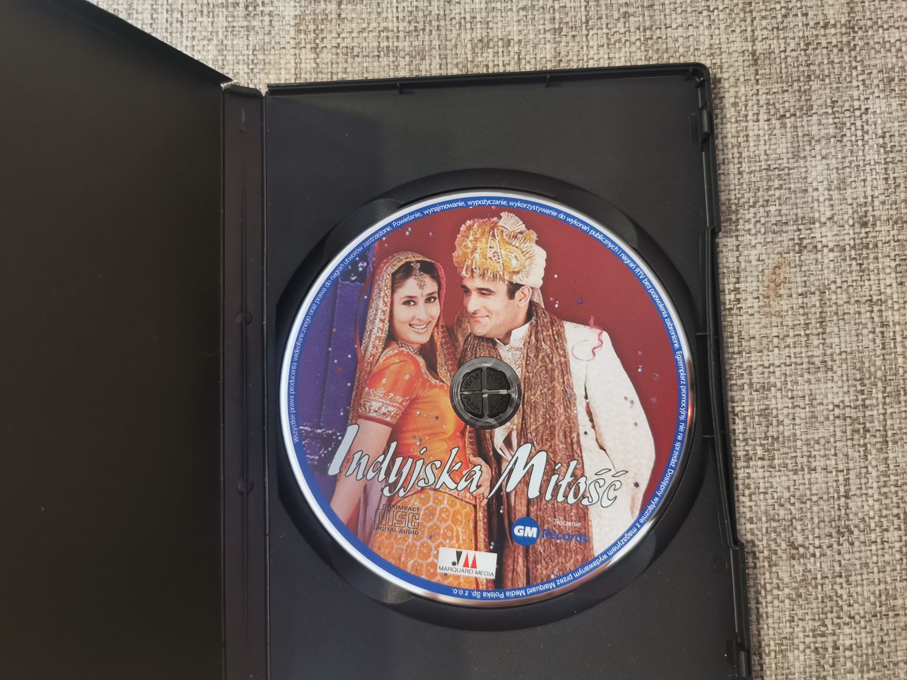 Film DVD - Indyjska Miłość Hit z Bollywood!