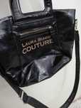 torebka laura biaggi couture czarna lakierowana