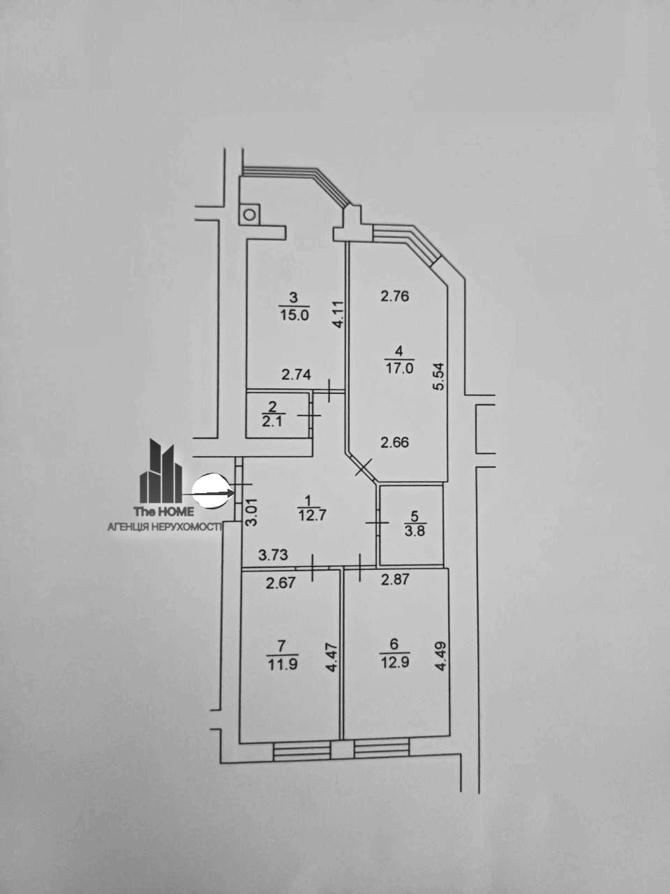 3к квартира,  ЖК Щасливий, Яблунева 9Б, поряд Софія Резіден