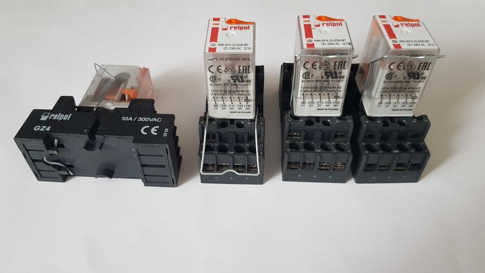 Реле промежуточное MY4 + колодка