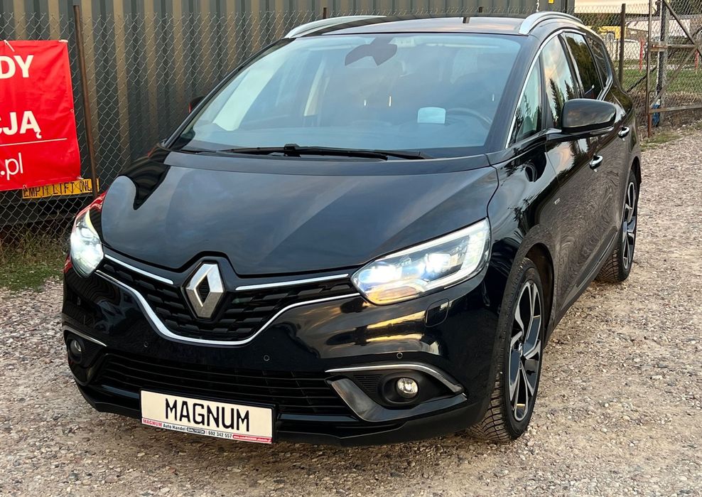 Renault Grand Scenic Bose Full Led Skóry Head Up Keyless PDC Nowe Opony