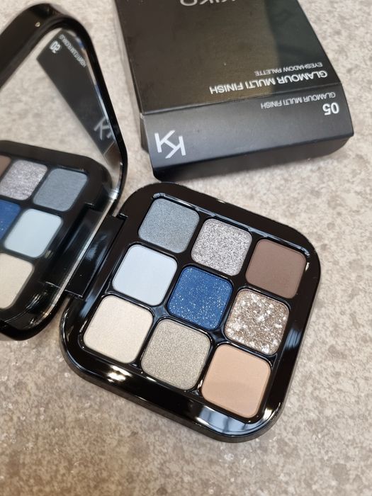 Тіні Kiko milano New Glamour Multi Finish Eyeshadow Palette  02 03