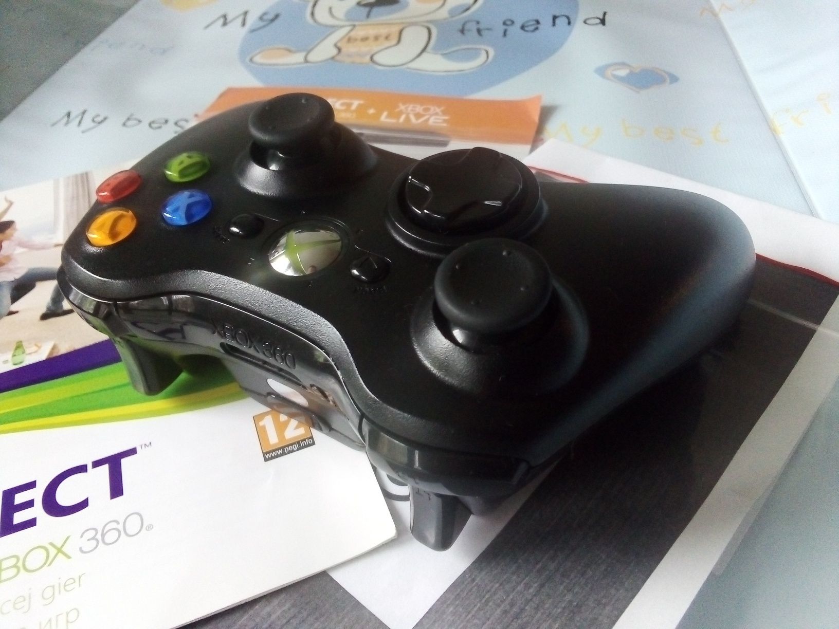 Xbox 360 pad bezprzewodowy Microsoft oryginalny nowy na prezent