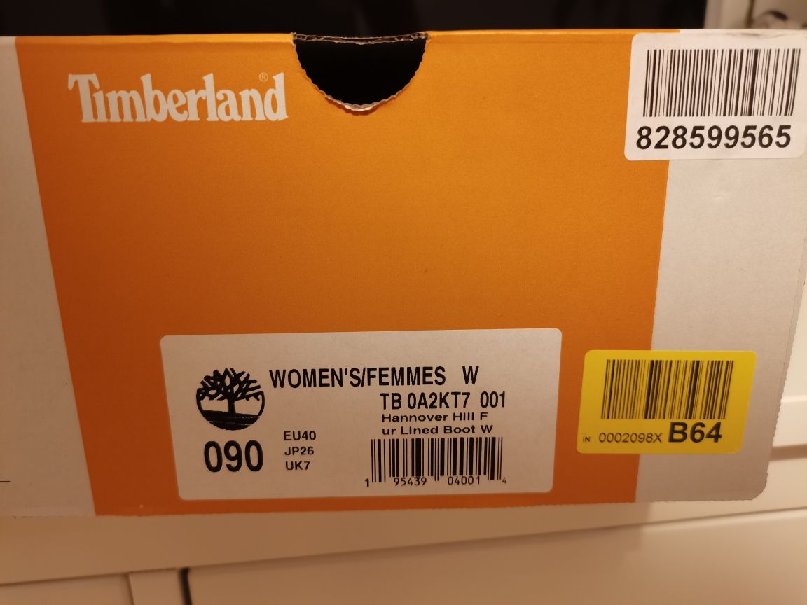 Buty Timberland Hannover Hill 40 Nowe