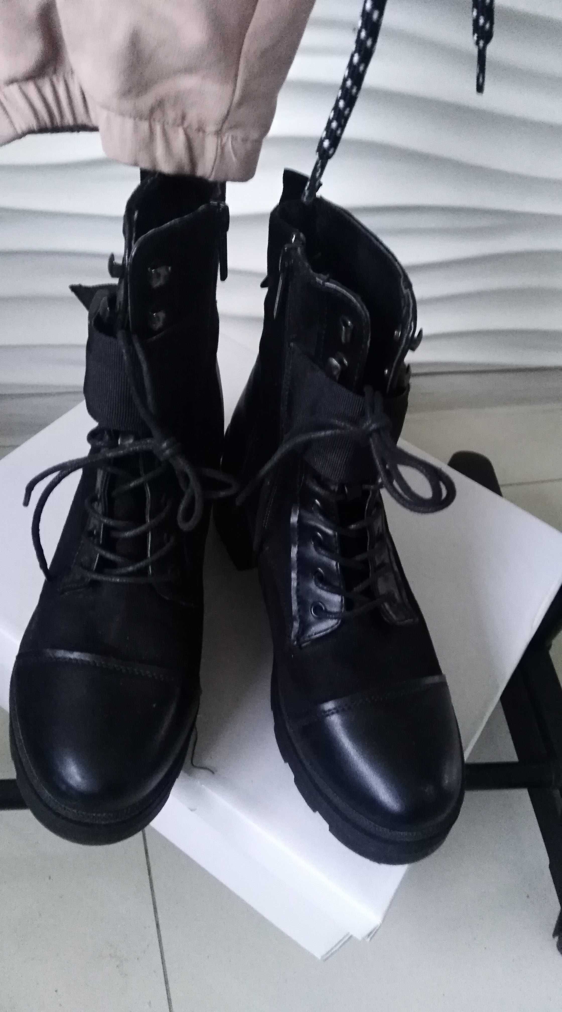 Buty damskie botki 39