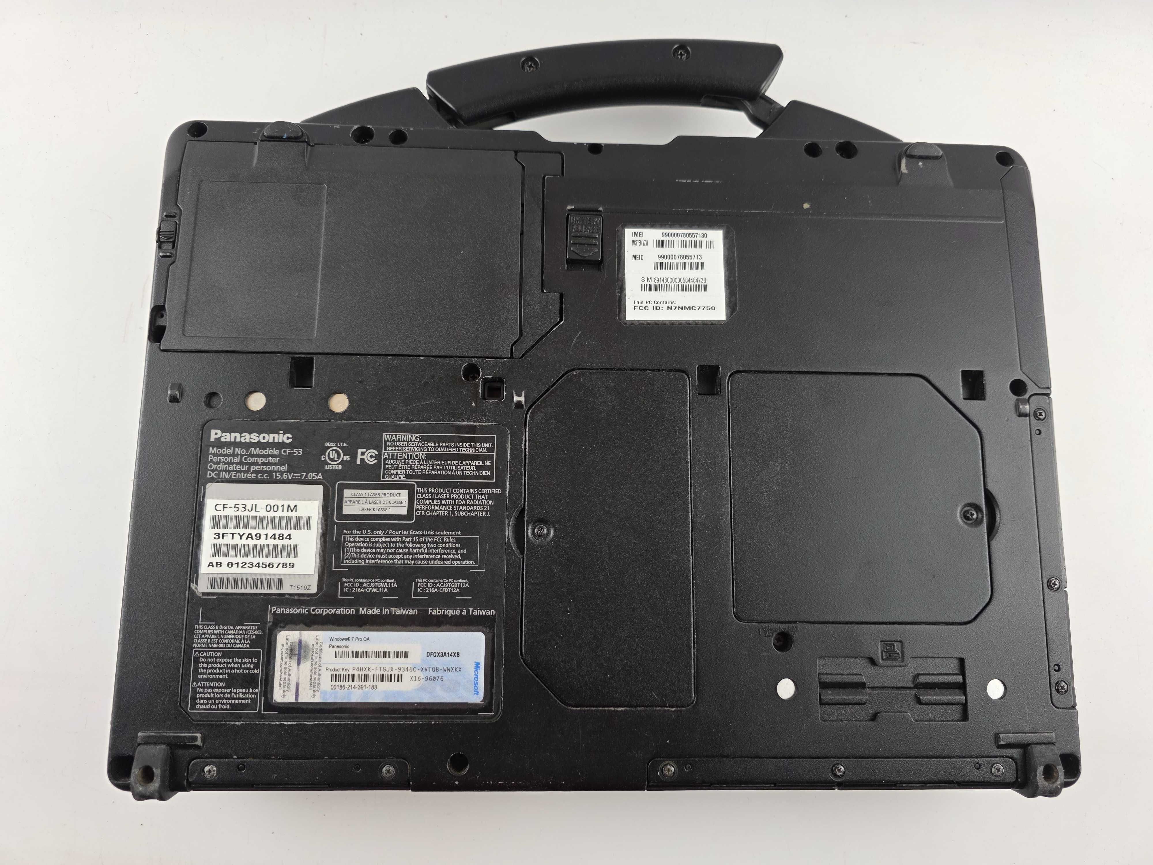 Захищений ноутбук Panasonic CF-53 MK2 (i5-3320M) COM