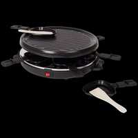 Zestaw raclette i gourmet 800w Patelnia Podgrzewacz Grill