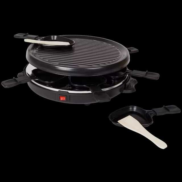 Zestaw raclette i gourmet 800w Patelnia Podgrzewacz Grill