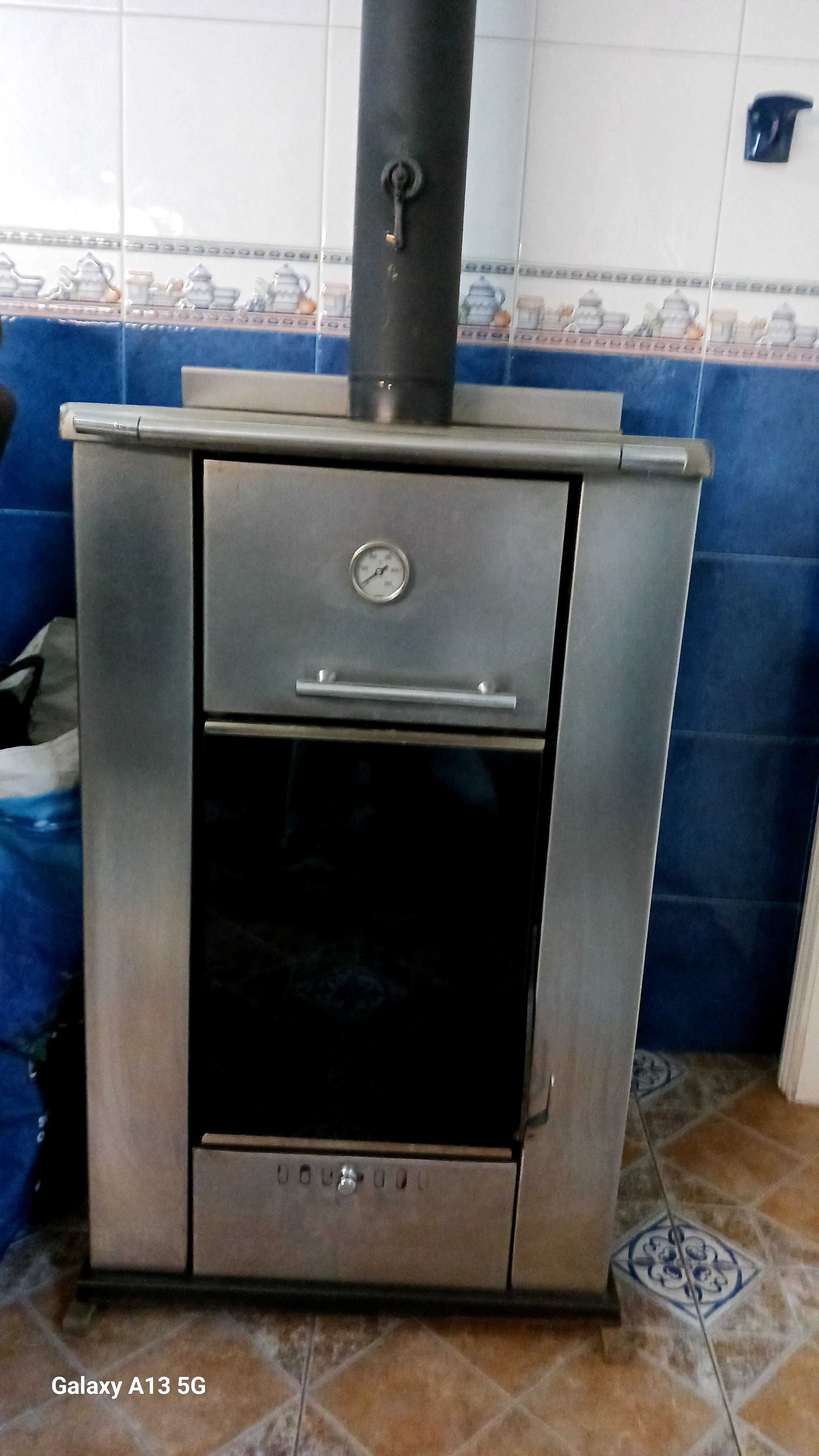 Salamandra com forno