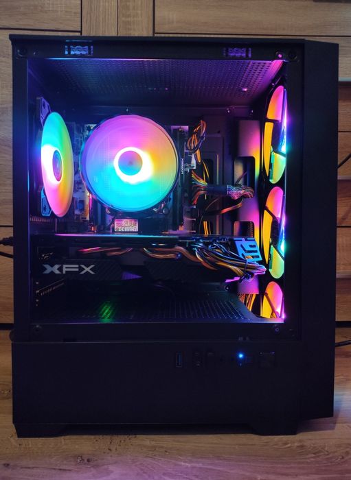 Komputer gamingowy do nauki i gier RX 590 8GB DDR4 32GB E5-2680v4