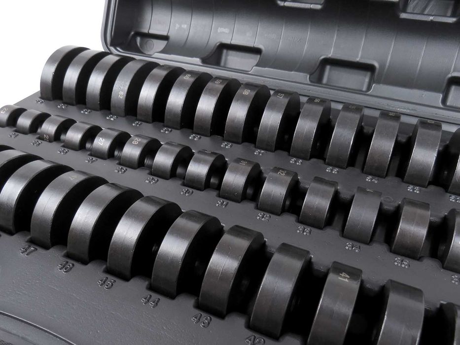 BASS POLSKA Ściągacz Tulei Łożysk Adaptery Prasy 18-74mm 52 El BP3173