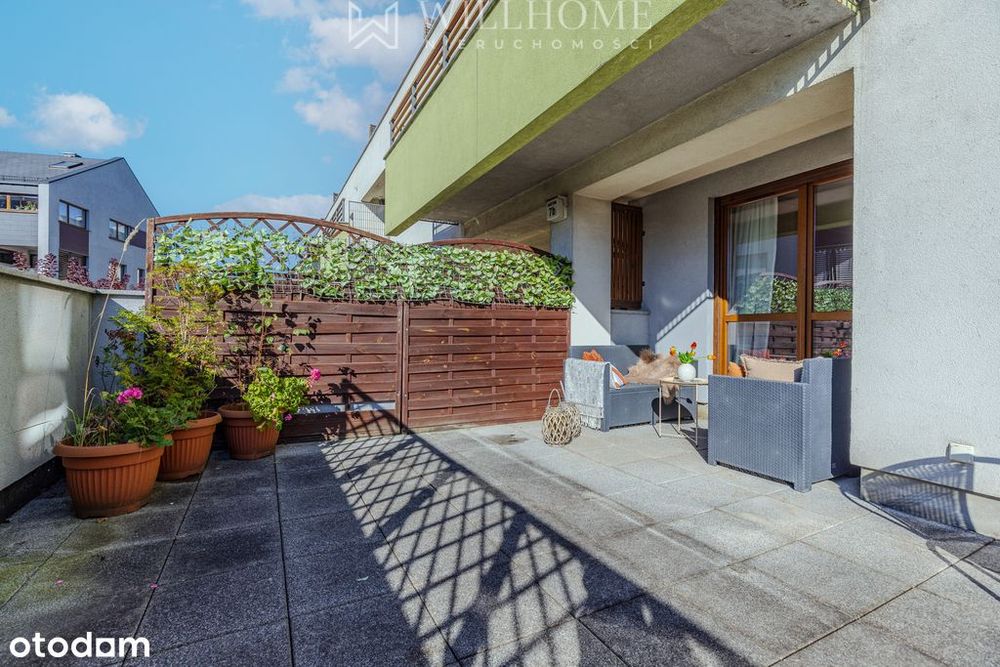 2 pok. mieszkanie z tarasem, komórką i m.p.