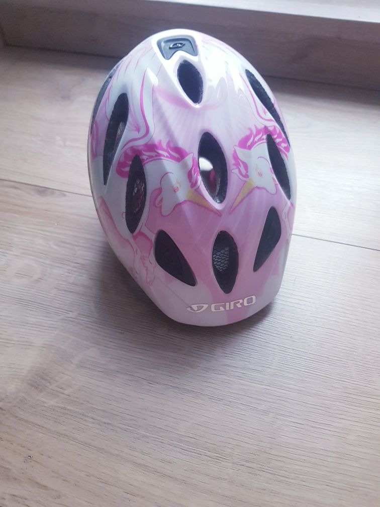 Kask Rowerowy dziewczęcy 50cm na Rower Hulajnogę Rolki marki Giro