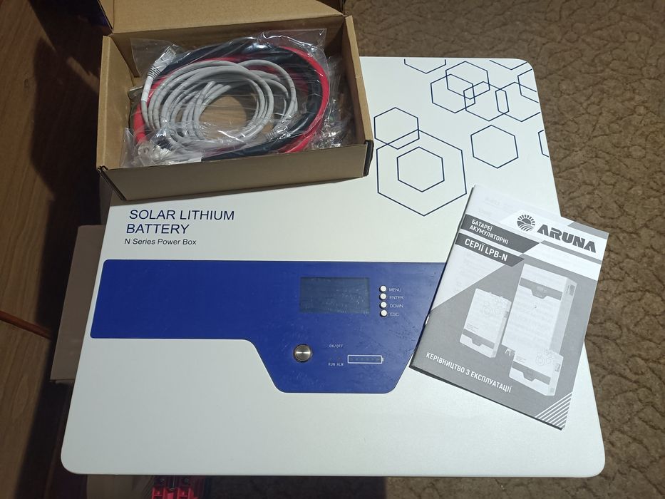 4.2 кВт Комплект резервного живлення Гібридний інвертор Solar EVO4200В