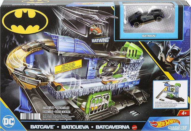 ОРИГИНАЛ! Трек Хот Вилс Убежище Бэтмена Hot Wheels DC Batcave Playset