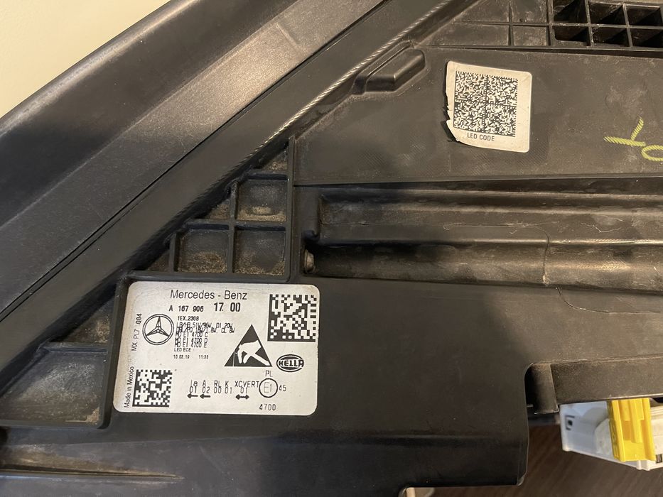 Sprzedam prawą lampę do Mercedesa GLE W167
