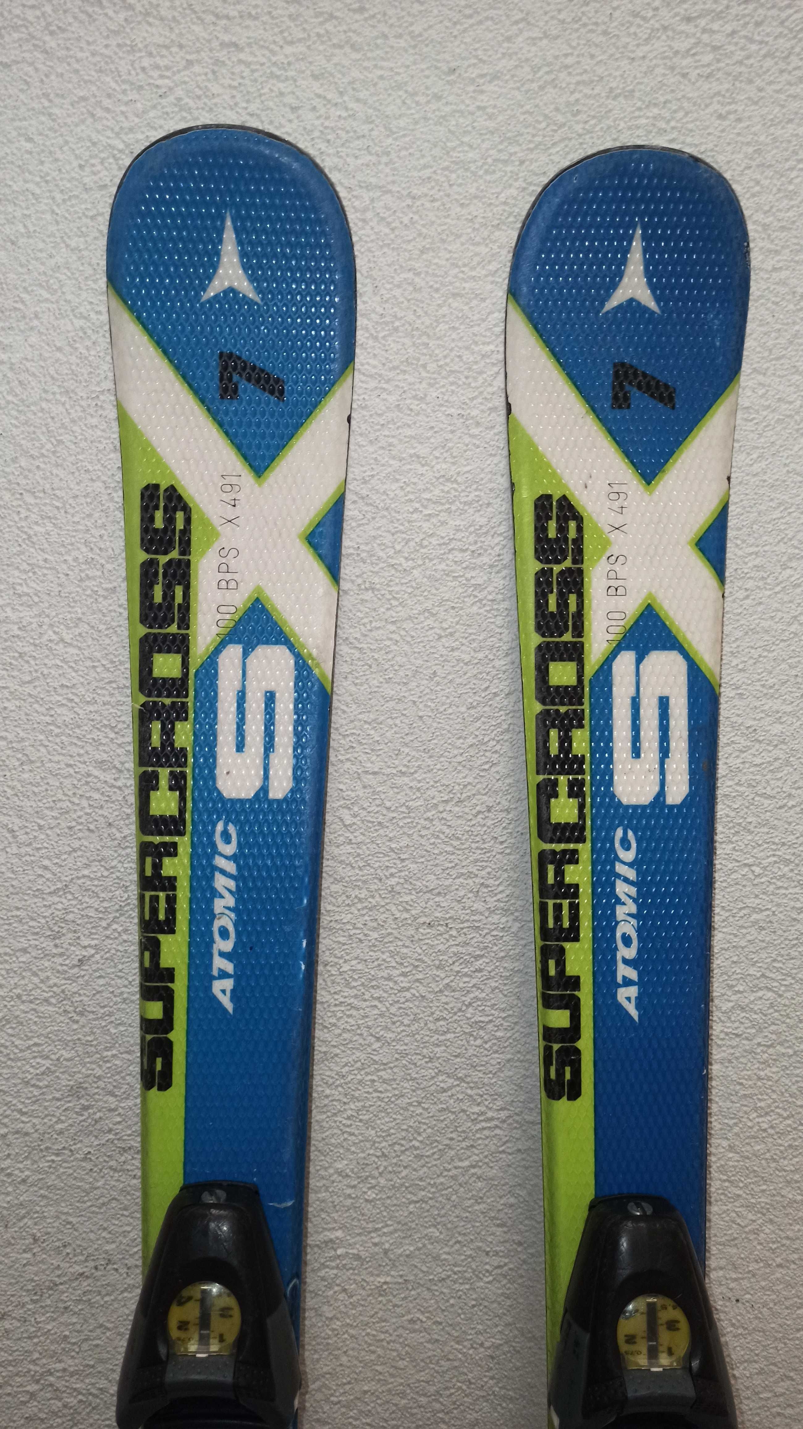 Narty dziecięce Atomic Supercross SX7 100 cm z wiązaniami, Kraków