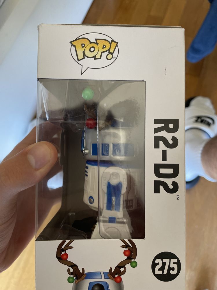 r2d2 funko pop numero 275 NOVO edição limitada de natal!!!