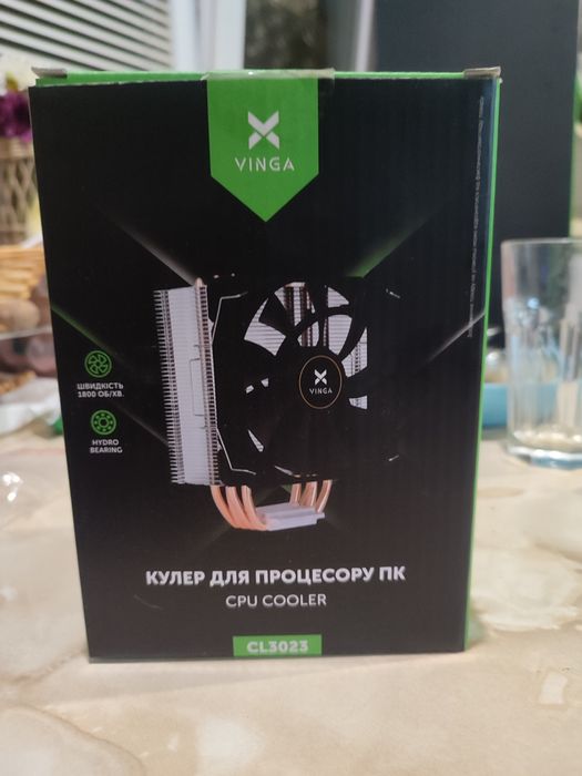 Кулер для процессора, башенный vinga