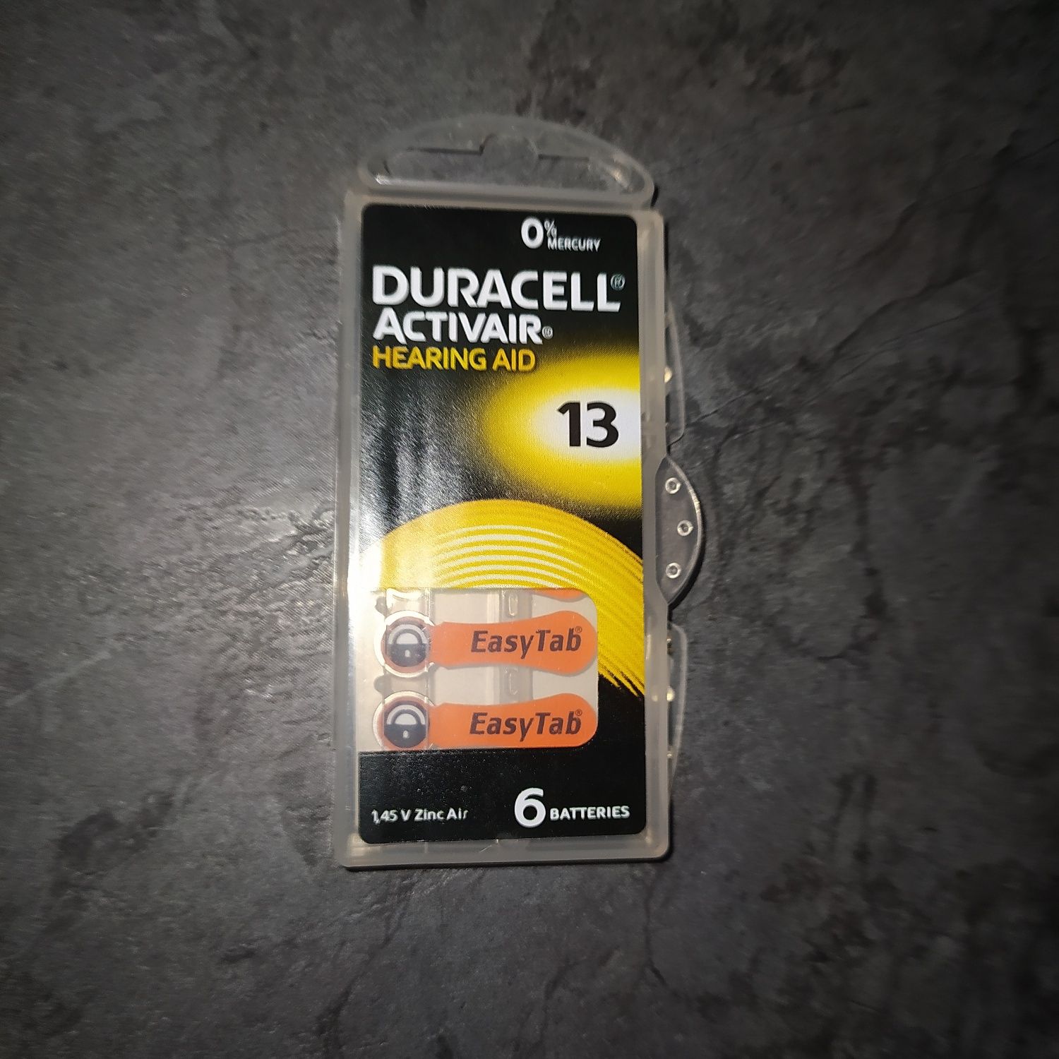 Duracell Activair 13 baterie do aparatu słuchowego