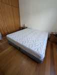 Cama - sommiers com 1 colchão de casal Molaflex