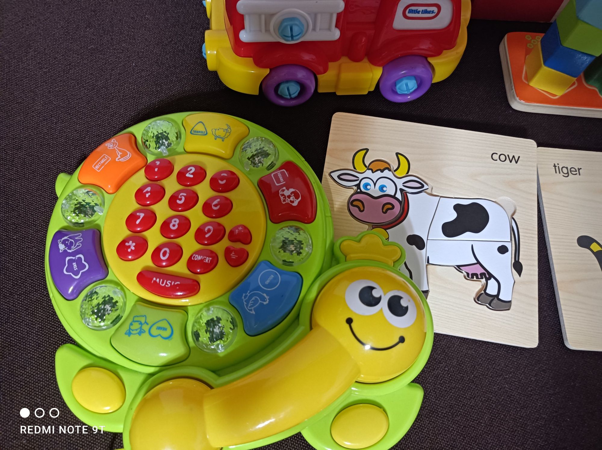 Siły Play układanki telefon edukacyjny auto little tikes