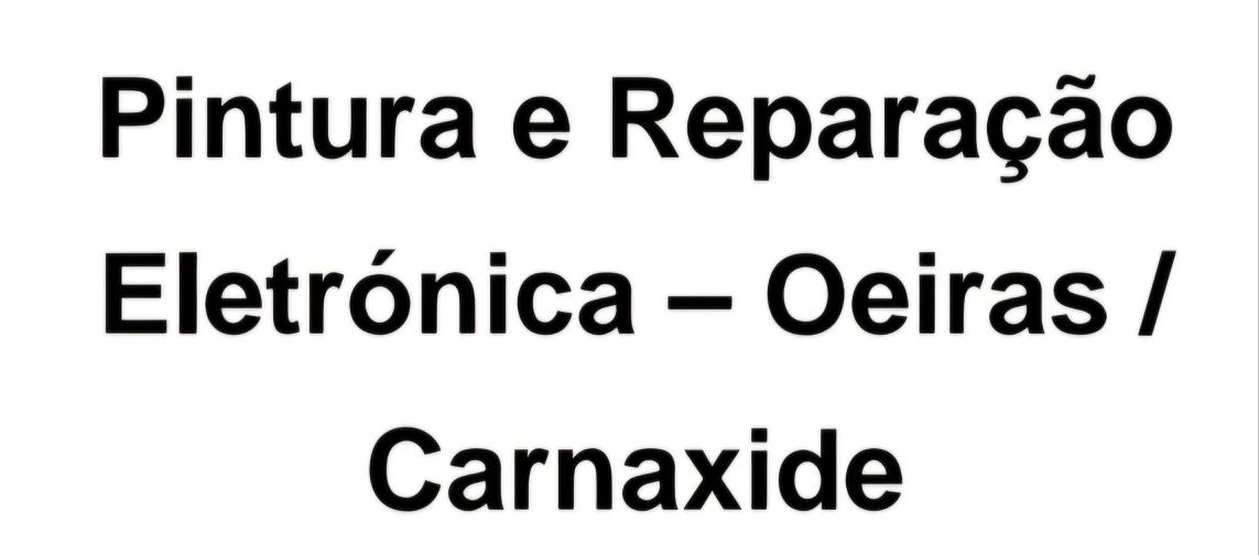 Serviço de pintura e conserto de eletrônicos