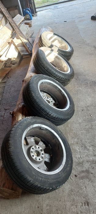Koła aluminiowe z oponami Vw 5x112 r16
