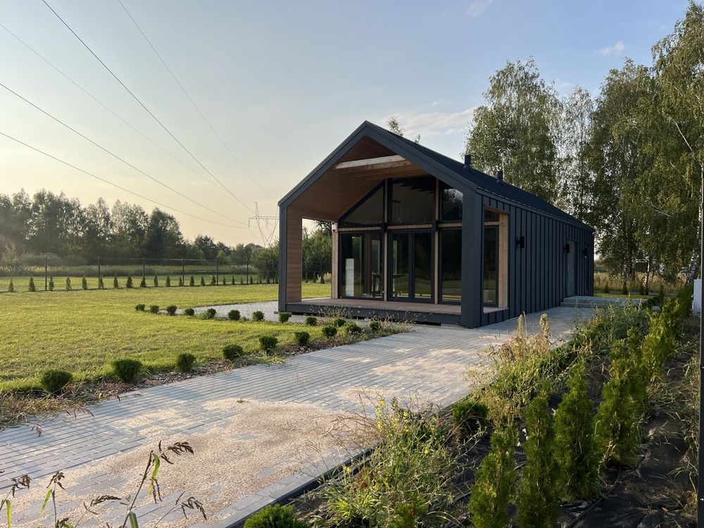 Dom Caloroczny STODOŁA 50m2 Domek MODULOWY rekreacyjny BEZ POZWOLENIA