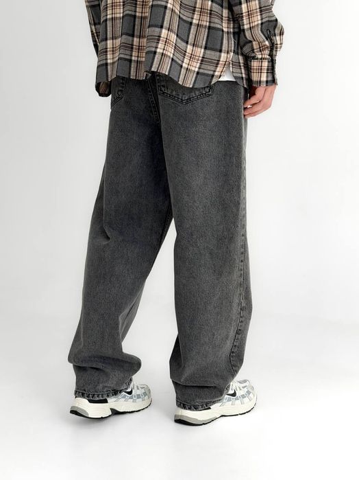 Джинси чоловічі baggy jeans, широкие джинсы мужские реп rap sk8 M