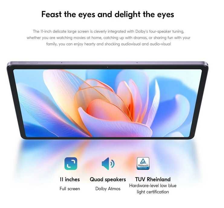 Планшет Lenovo Xiaoxin Pad 2024, 90Hz, Snap 685, 8/128, 7040mA, 20w