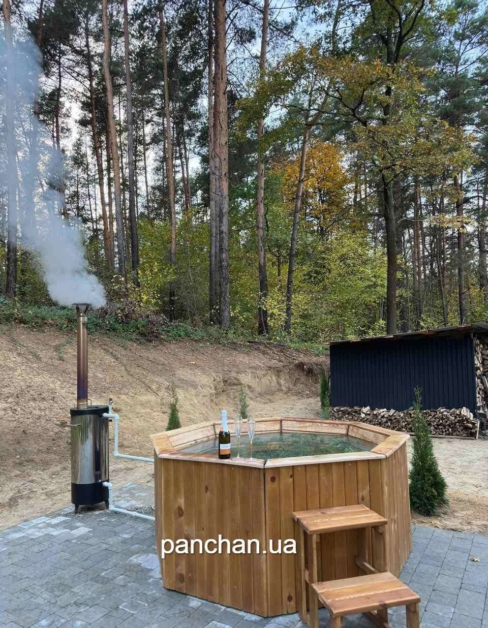 Чан для купання із нержавійки