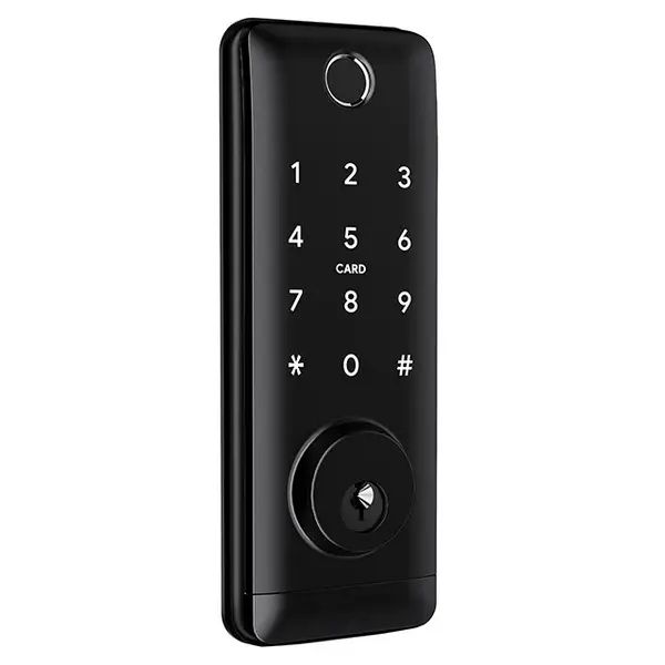 Розумний дверний біометричний замок SEVEN LOCK SL-7764BF black